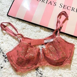 NEW VS laced balconette bra